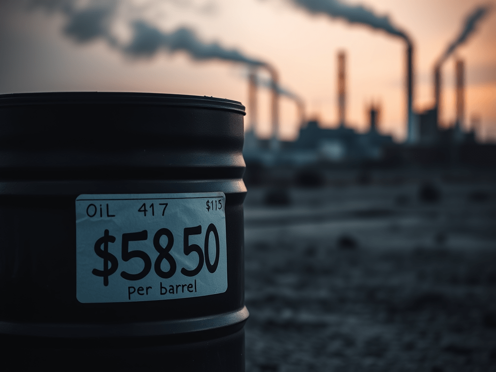 Oil Prices Drift Lower as Weak China Data Fuels Global Demand&nbsp;Concerns